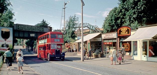 Worcester Park in 1958