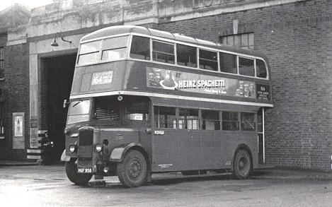 A 'utility' Daimler outside Sutton Garage