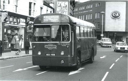 Kingston one-way system, mid-60s