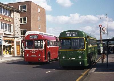 RF391 on 204 passes RF568 at Uxbridge