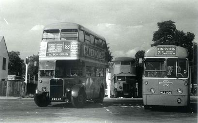 The Belmont statnd was on the west side of the road in 1953