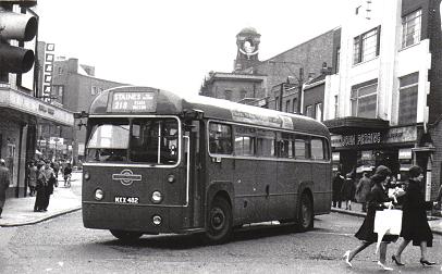 Outside Kingston Bus Station