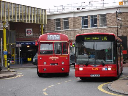 RF486 at Uxbridge Station