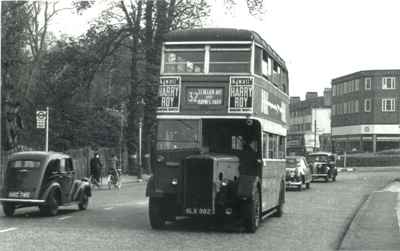 Morden Hall Road in 1950