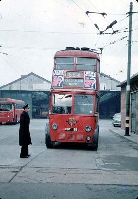 B1 trolleybus 89 with RF at CN