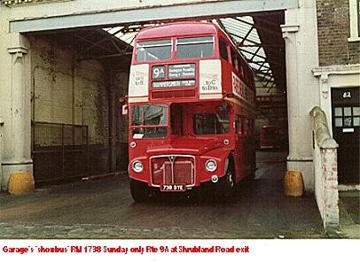 Showbus RM1738 on the 9A