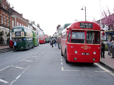 You wait all year for a bus event ....