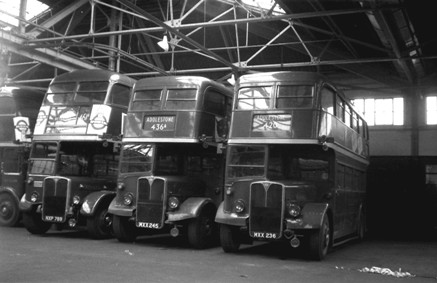 Addlestone Garage in the 60s