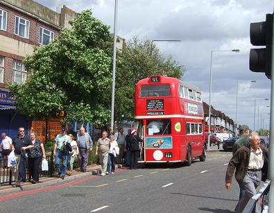 "North Cheam ... another one behind"