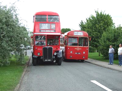 Blance Lane terminus at South Mimms