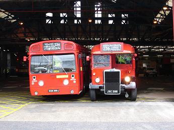 Two 236s at Leyton