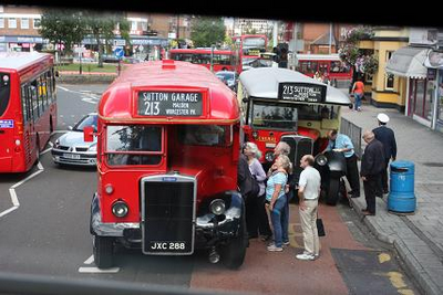 A bus-y scene